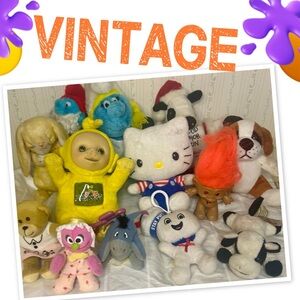Vintage Plush Toy Collection